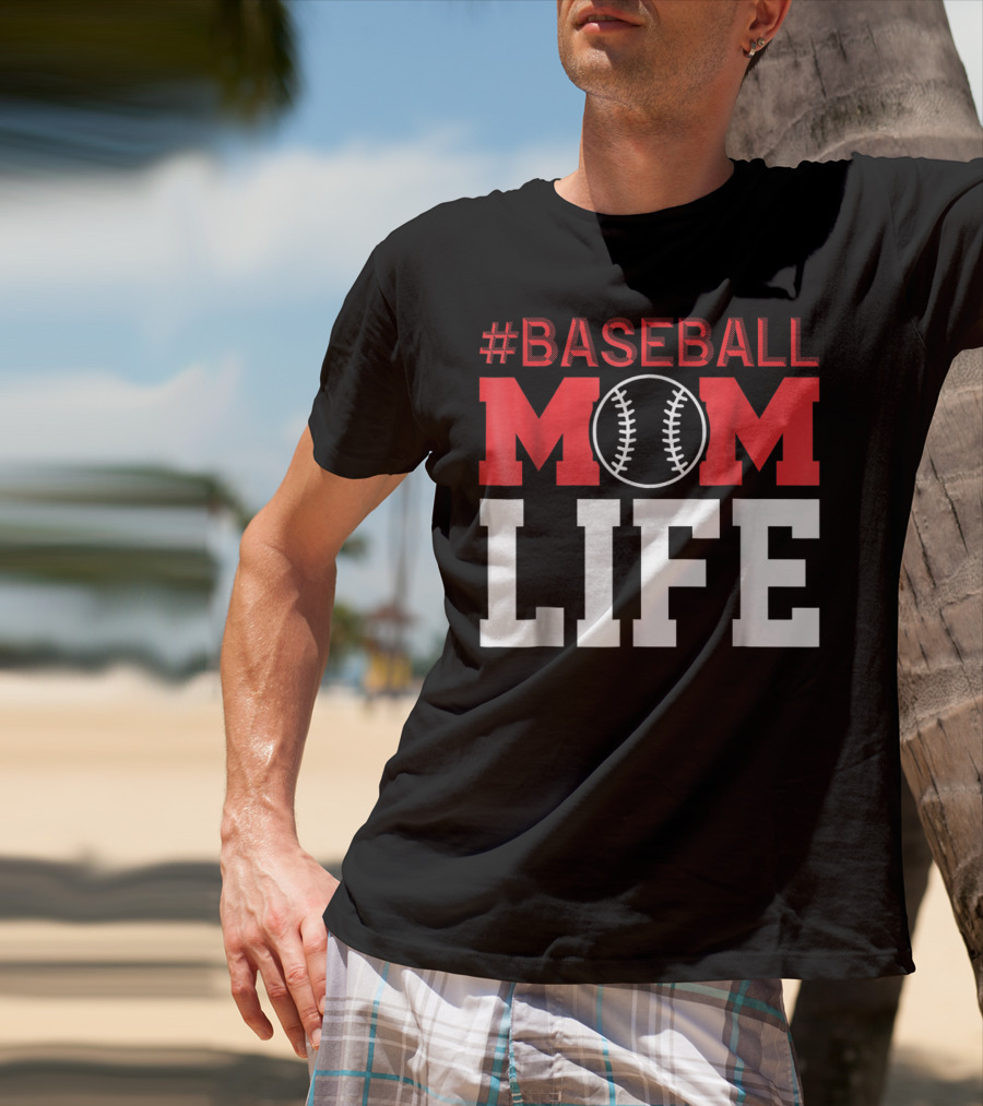 BASEBALL MOM LIFE T-Shirt
