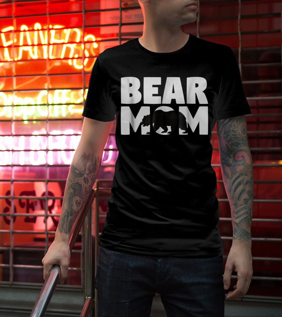 Bear Mom Zoo Animal Lover For Mother T-Shirt