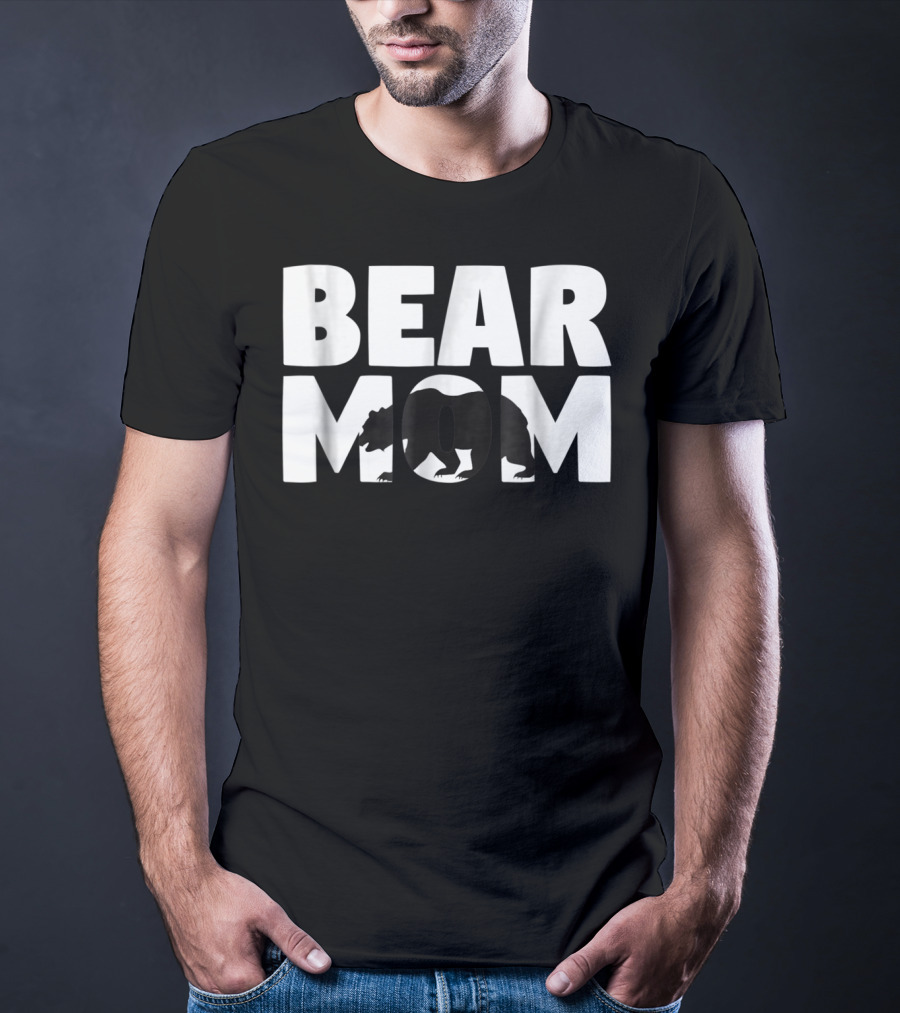 Bear Mom Zoo Animal Lover For Mother T-Shirt