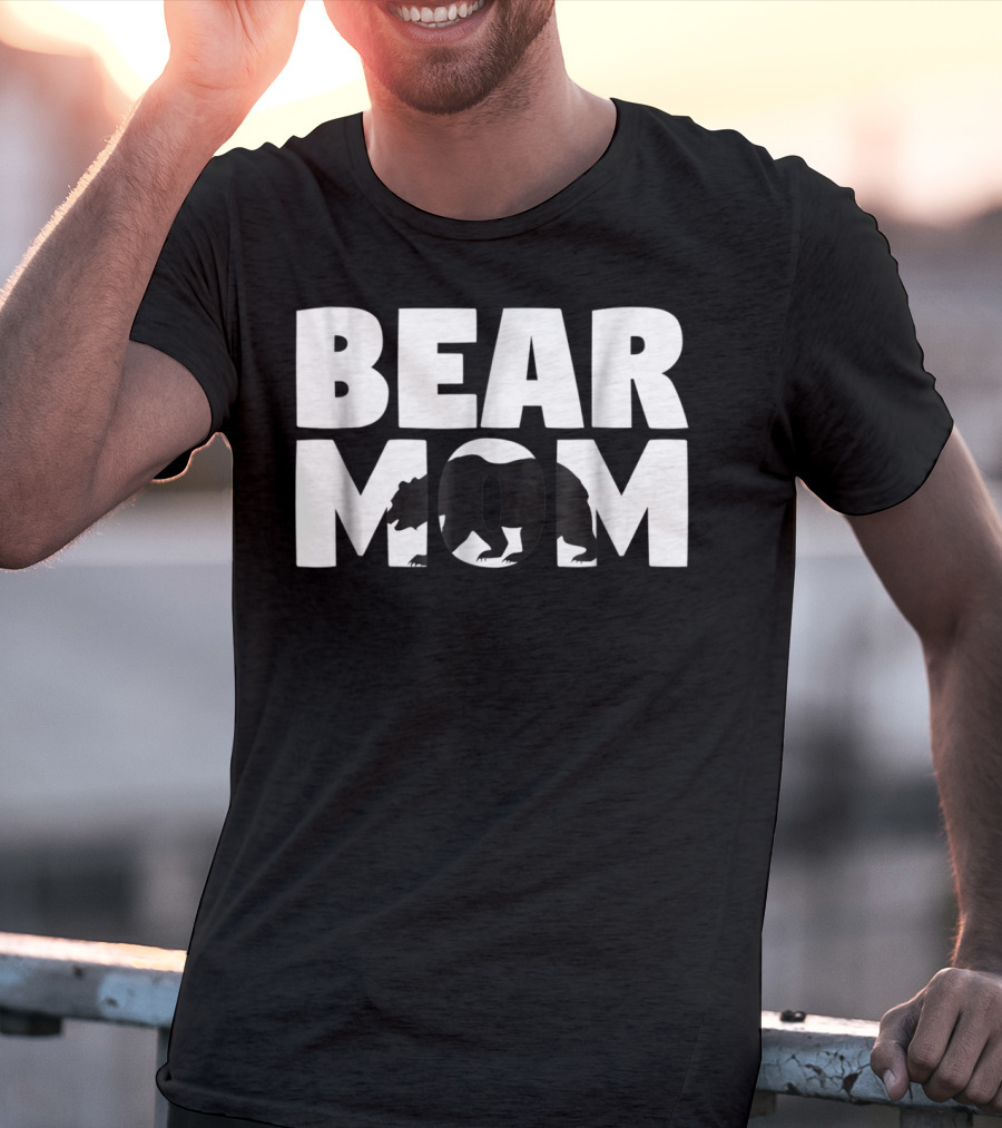 Bear Mom Zoo Animal Lover For Mother T-Shirt