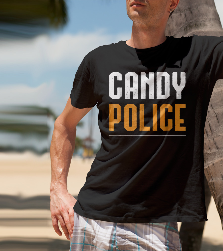 Candy Police Halloween T-Shirt