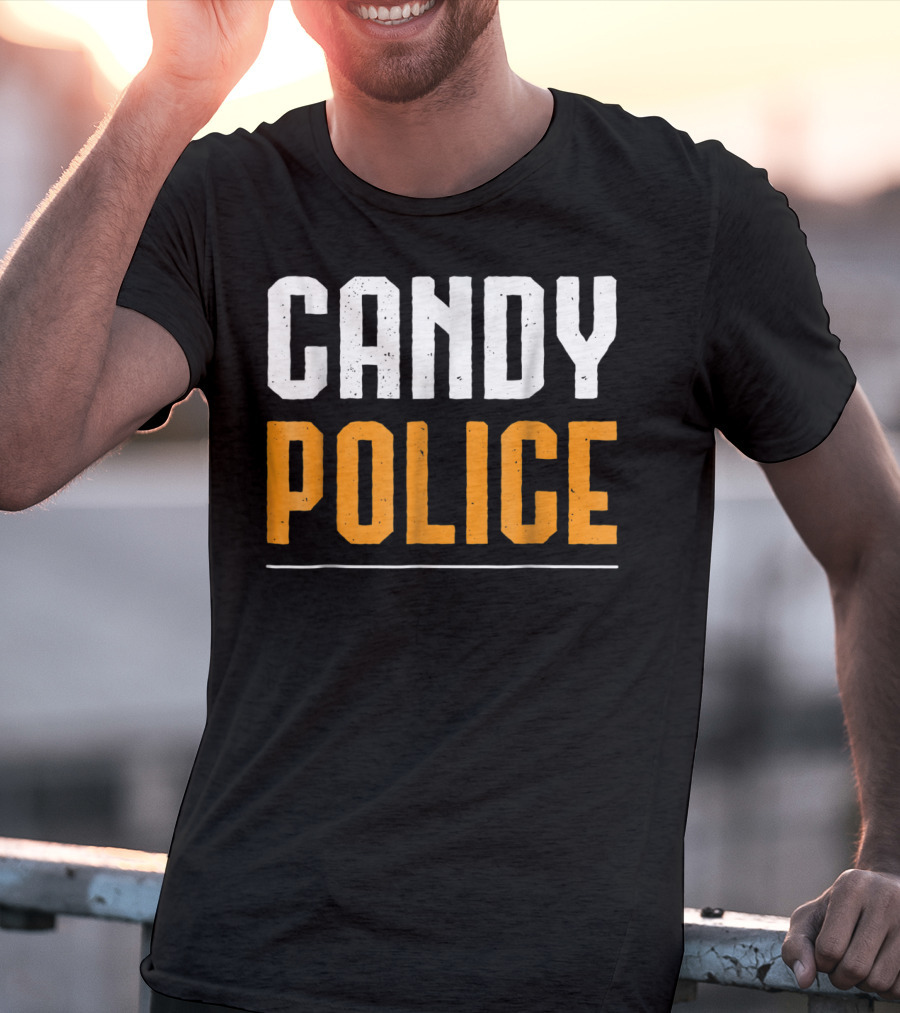 Candy Police Halloween T-Shirt