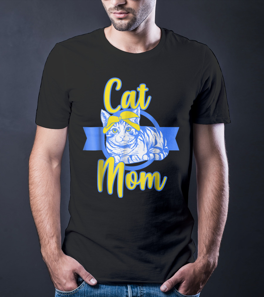 Cat Mom Funny Crazy Lady Rescue Gotcha Day Her T-Shirt