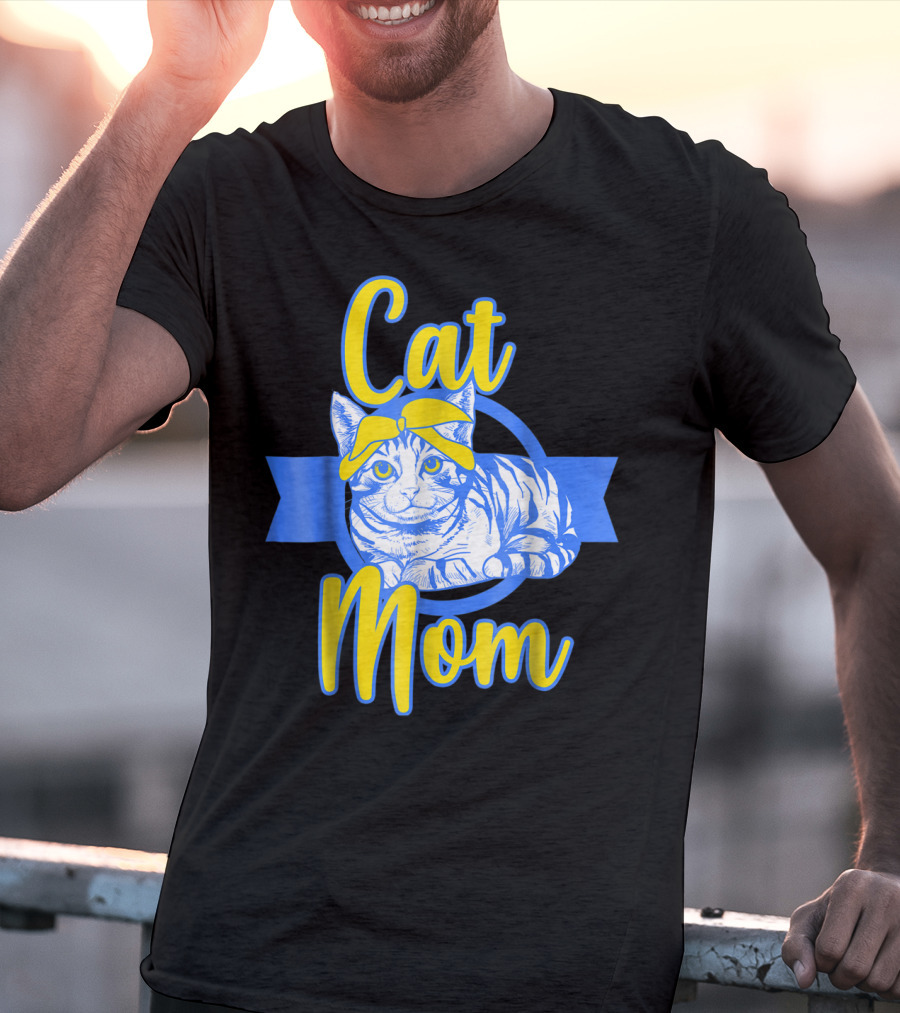 Cat Mom Funny Crazy Lady Rescue Gotcha Day Her T-Shirt