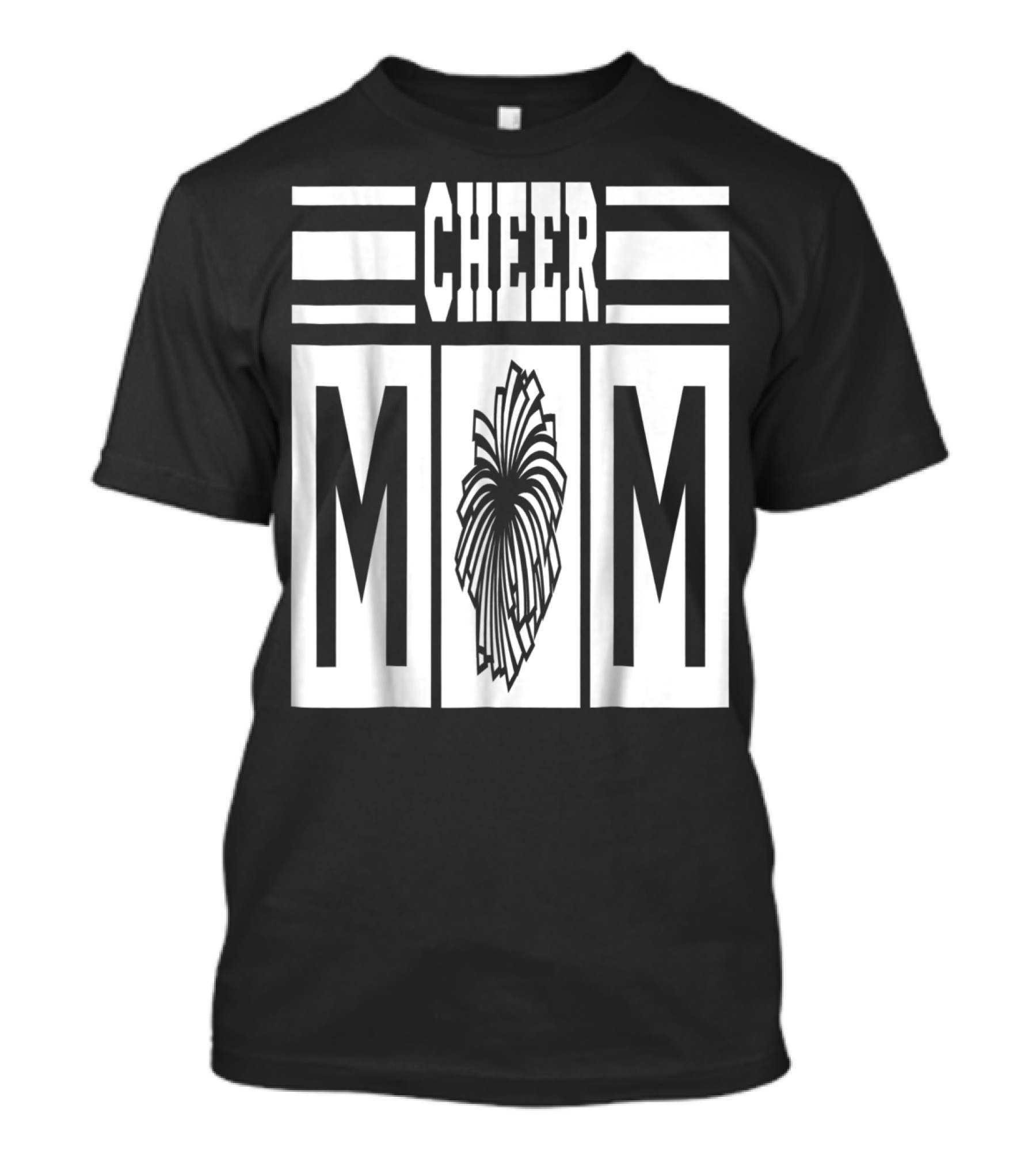 CHEER MOM Pom Pom T-Shirt