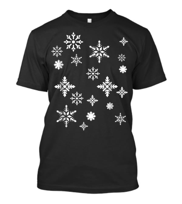 Christmas Snowflakes Holiday Family Winter Snow T-Shirt