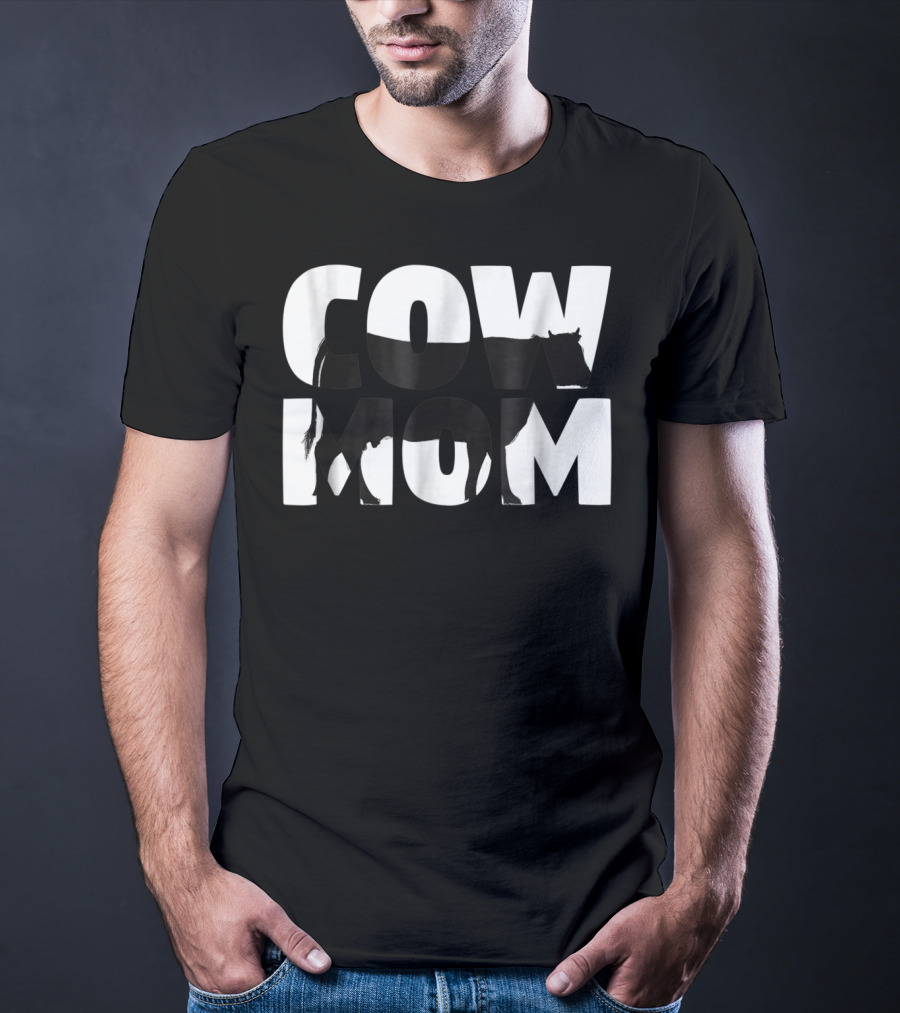 Cow Mom Cow Lover For Mother T-Shirt