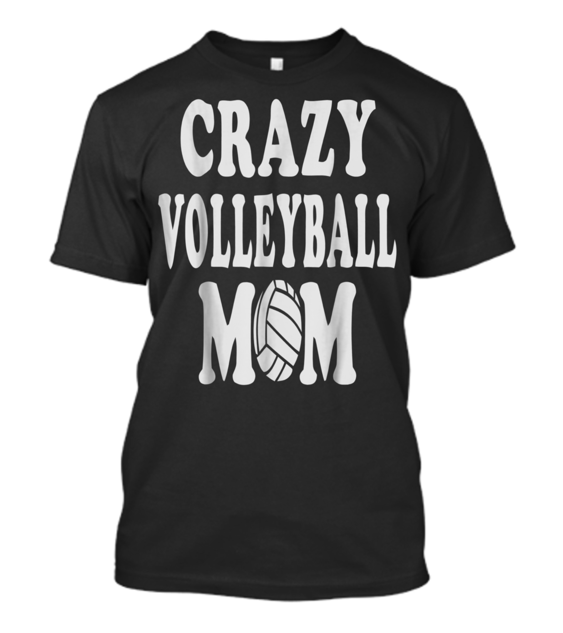Crazy Volleyball Mom T-Shirt