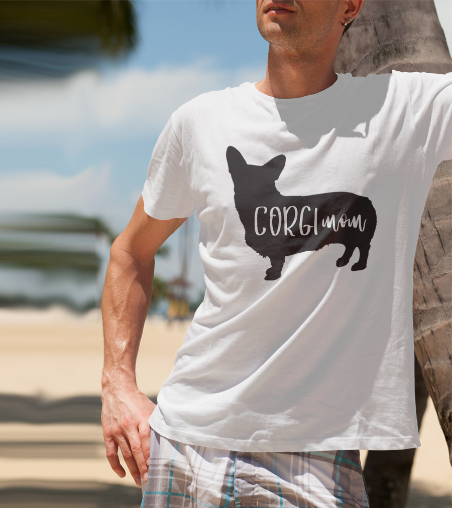 Corgi Mom Corgi Dog T-Shirt