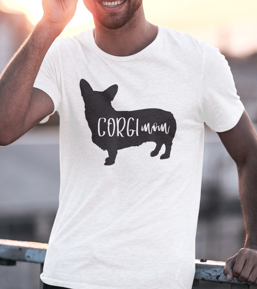 Corgi Mom Corgi Dog T-Shirt
