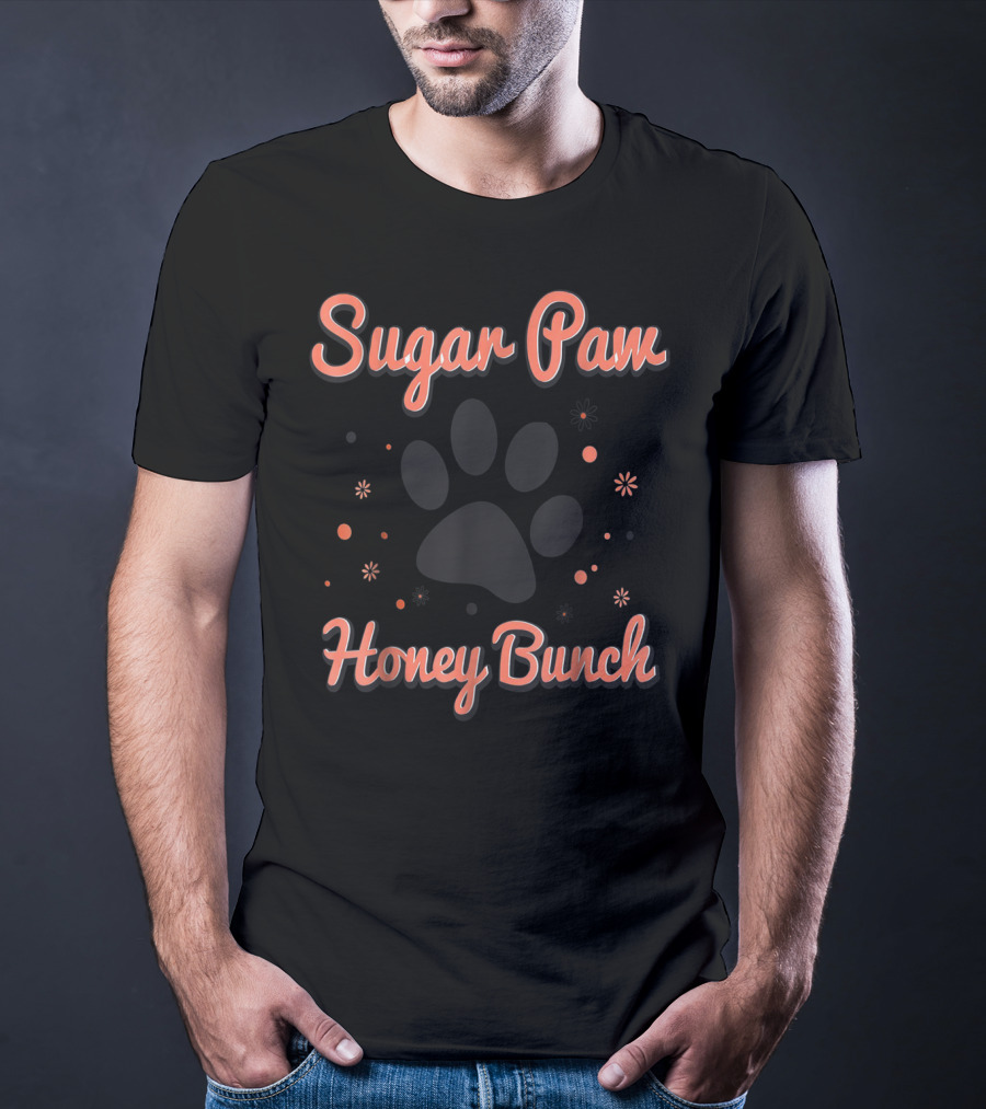 Sugar Paw Honey Bunch Cute Dog T-Shirt