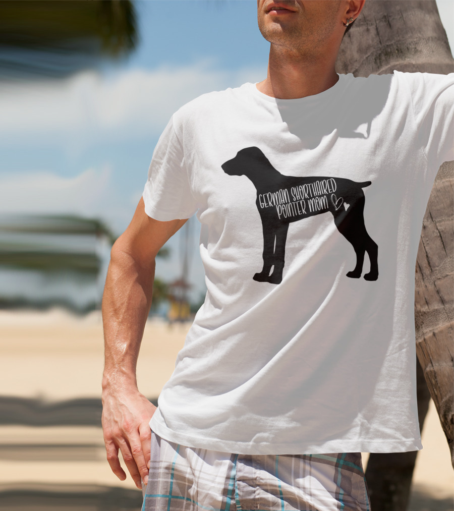 German Shorthaired Pointer Mom ♥ T-Shirt