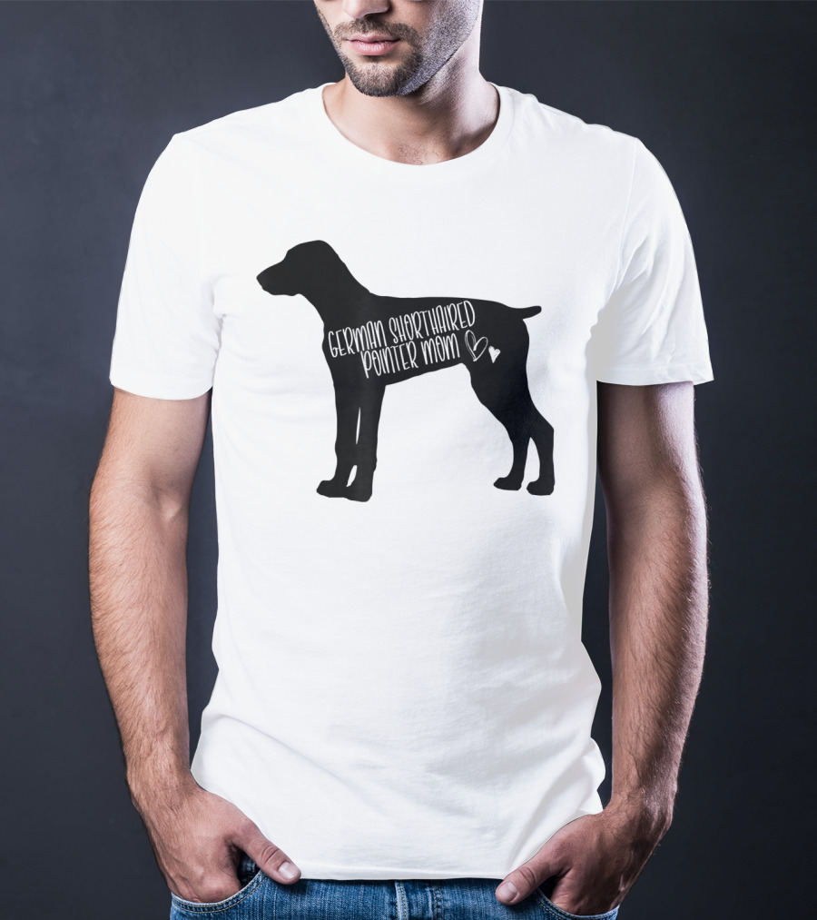 German Shorthaired Pointer Mom ♥ T-Shirt