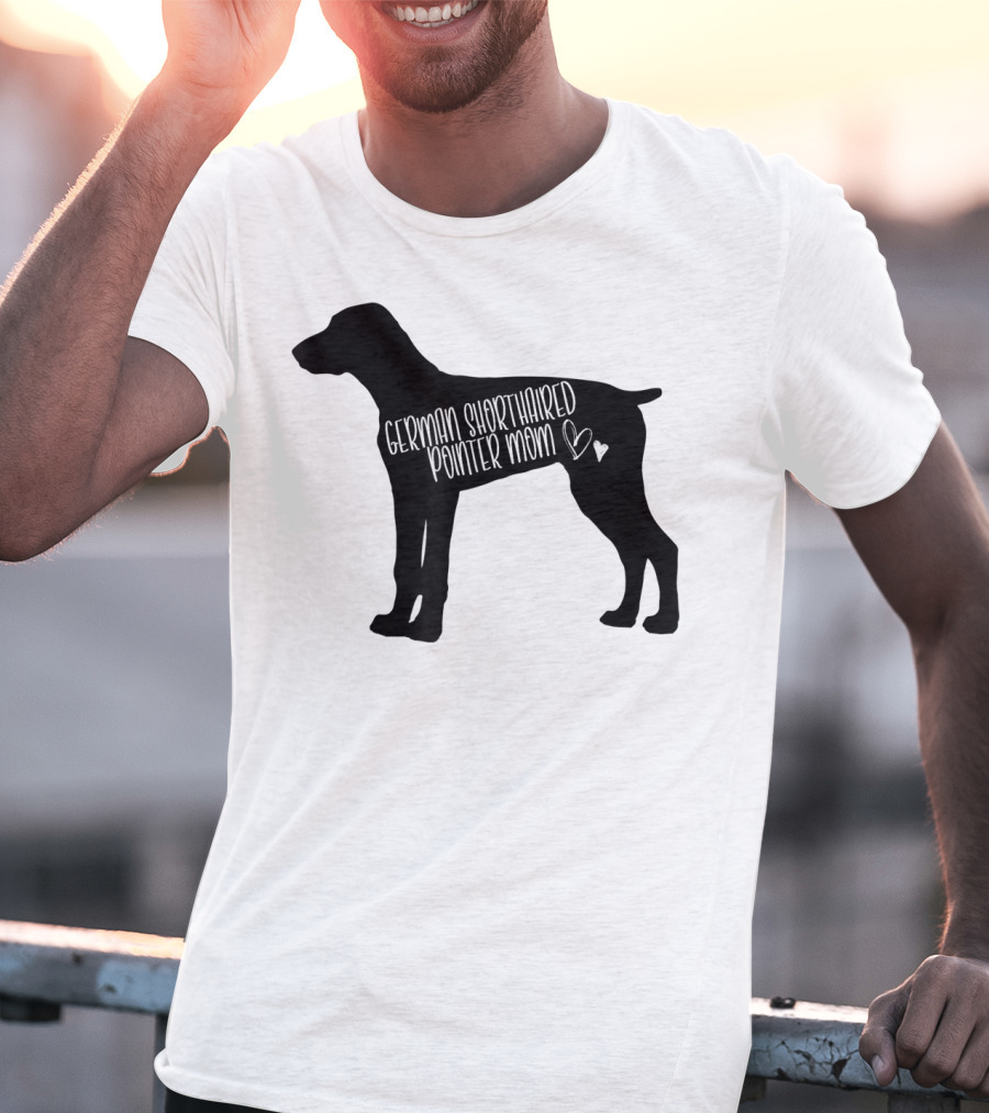 German Shorthaired Pointer Mom ♥ T-Shirt