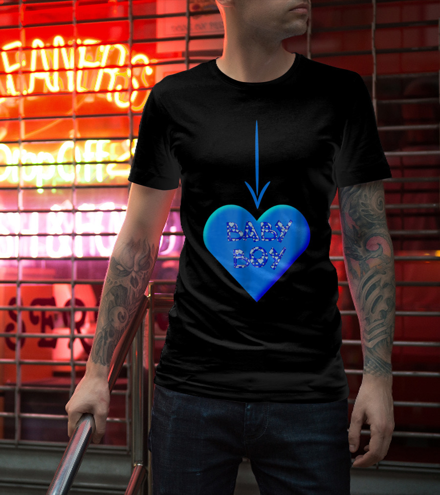 Baby Boy Cute Pregnancy To Be It's A Boy Mommy T-Shirt