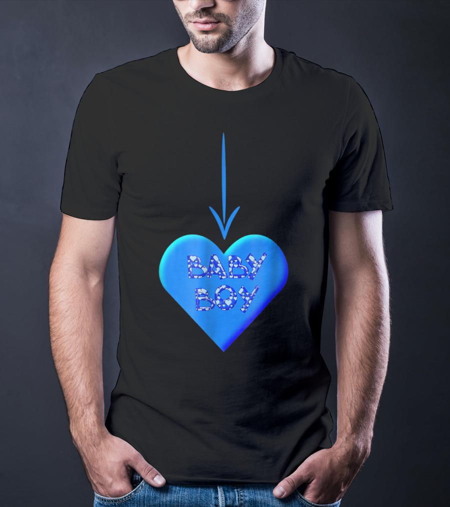 Baby Boy Cute Pregnancy To Be It's A Boy Mommy T-Shirt