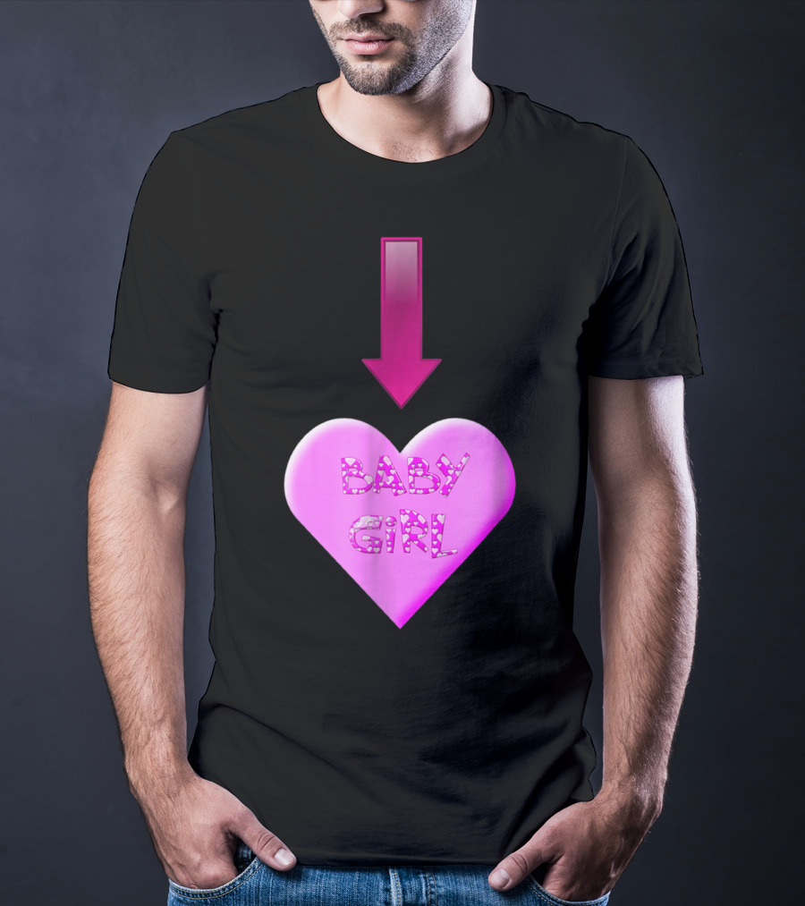 Baby Girl Mommy Cute Pregnancy It’s A Girl T-Shirt