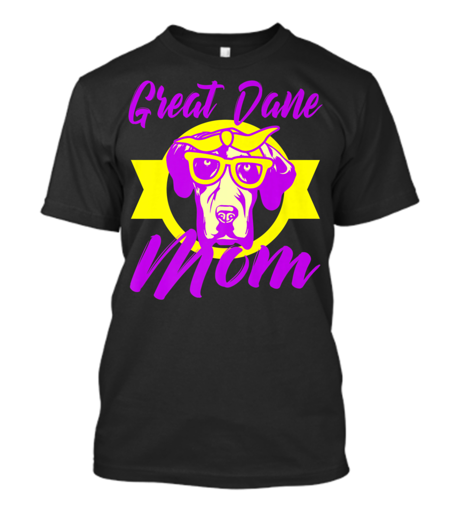 Great Dane Mom Women Puppy T-Shirt