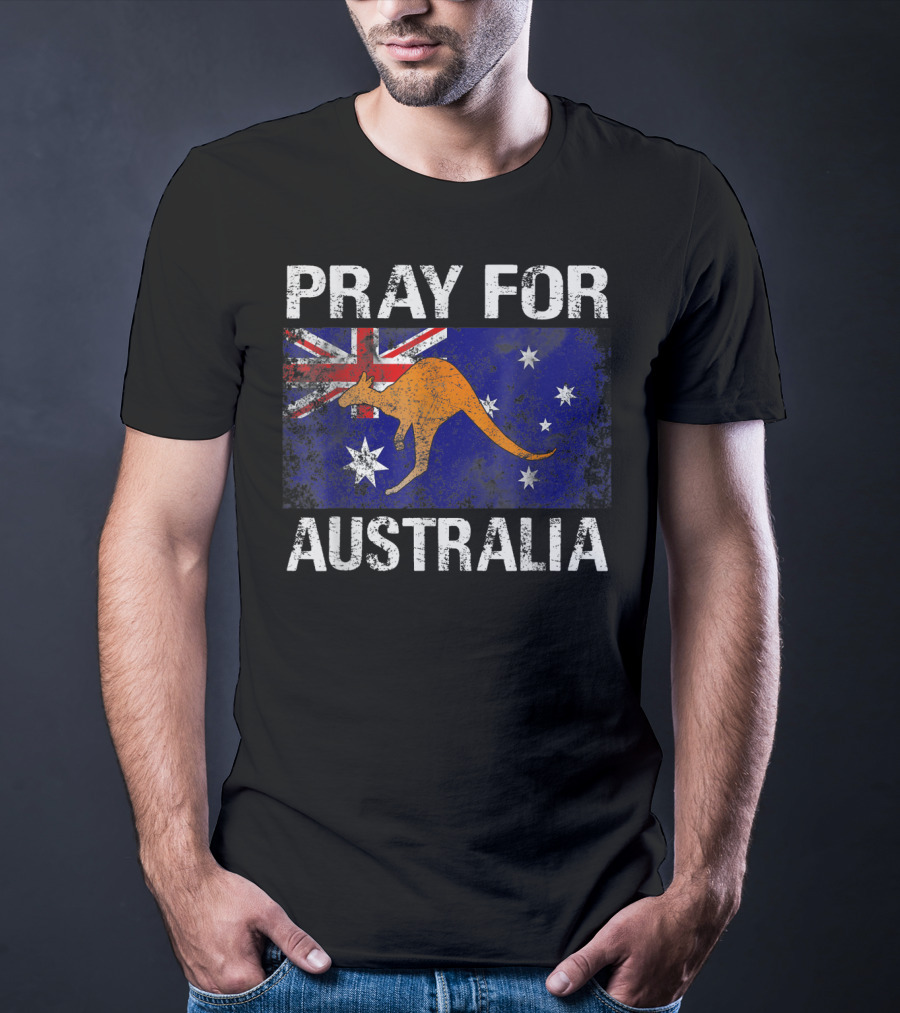 Pray For Australia Animal Rescue Extinction T-Shirt