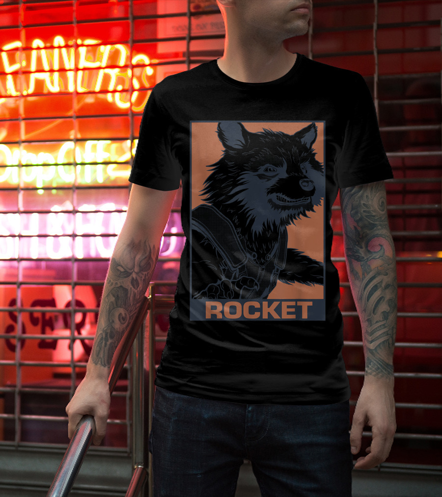 Rocket Marvel Avengers Endgame Pop T-Shirt