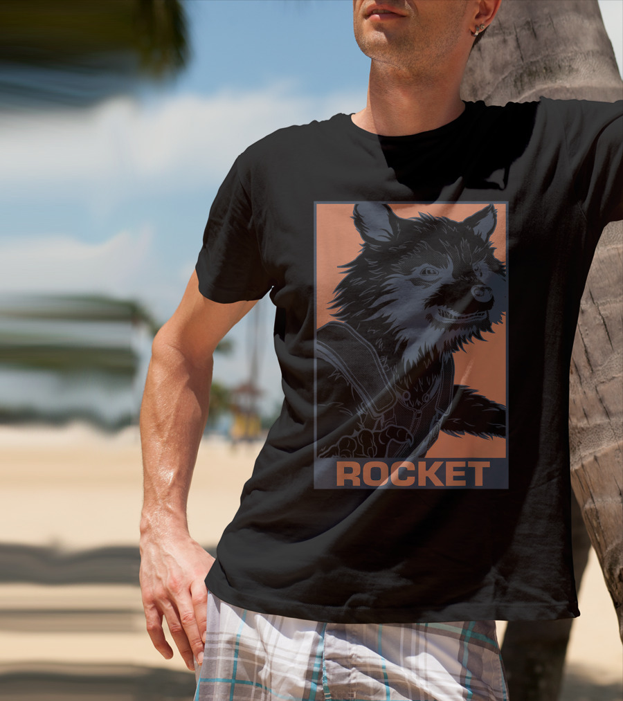 Rocket Marvel Avengers Endgame Pop T-Shirt