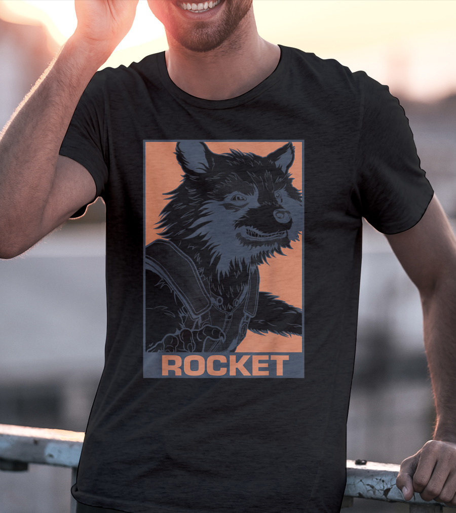 Rocket Marvel Avengers Endgame Pop T-Shirt