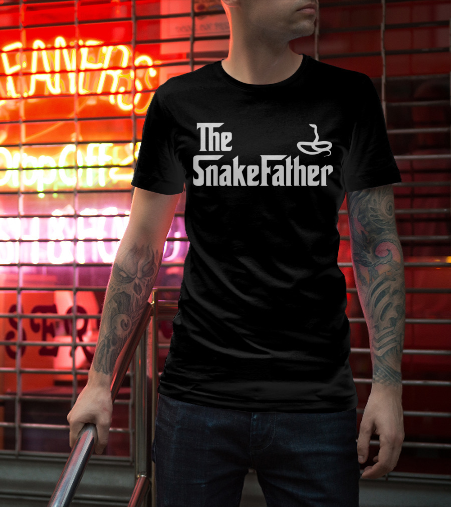 The Snake Father Reptile Lover Mafia Inspired T-Shirt