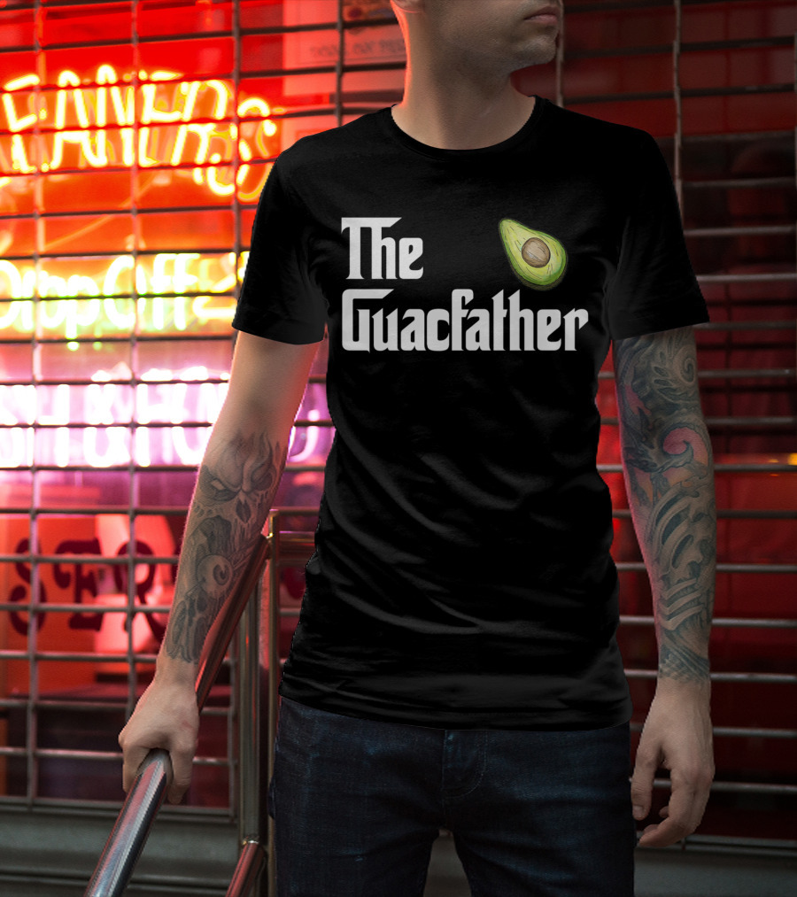 The Guacfather Avocado Lover Funny T-Shirt