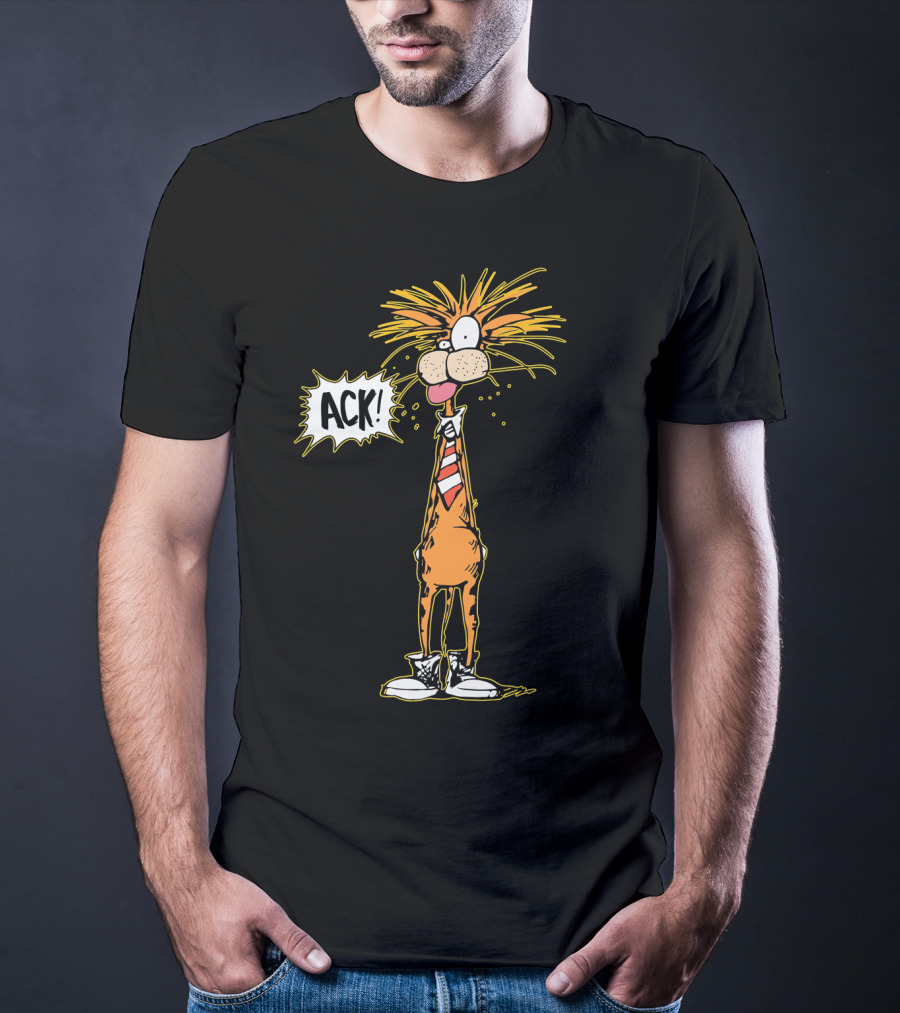 Bill The Cat ACK Bloom County Comic Character T-Shirt