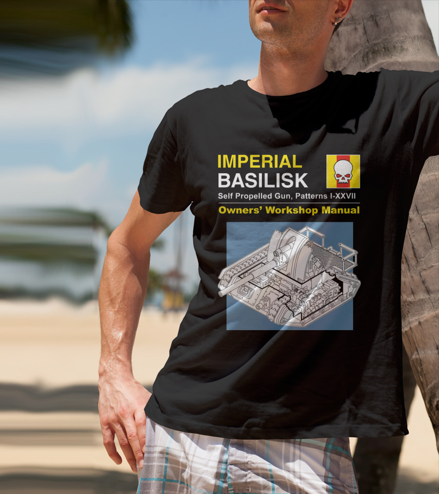 IMPERIAL BASILISK Self Propelled Gun Owners' Workshop Manual T-Shirt