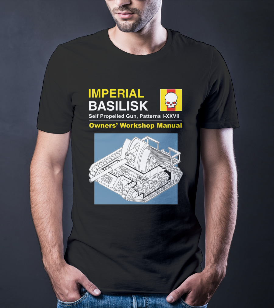IMPERIAL BASILISK Self Propelled Gun Owners' Workshop Manual T-Shirt