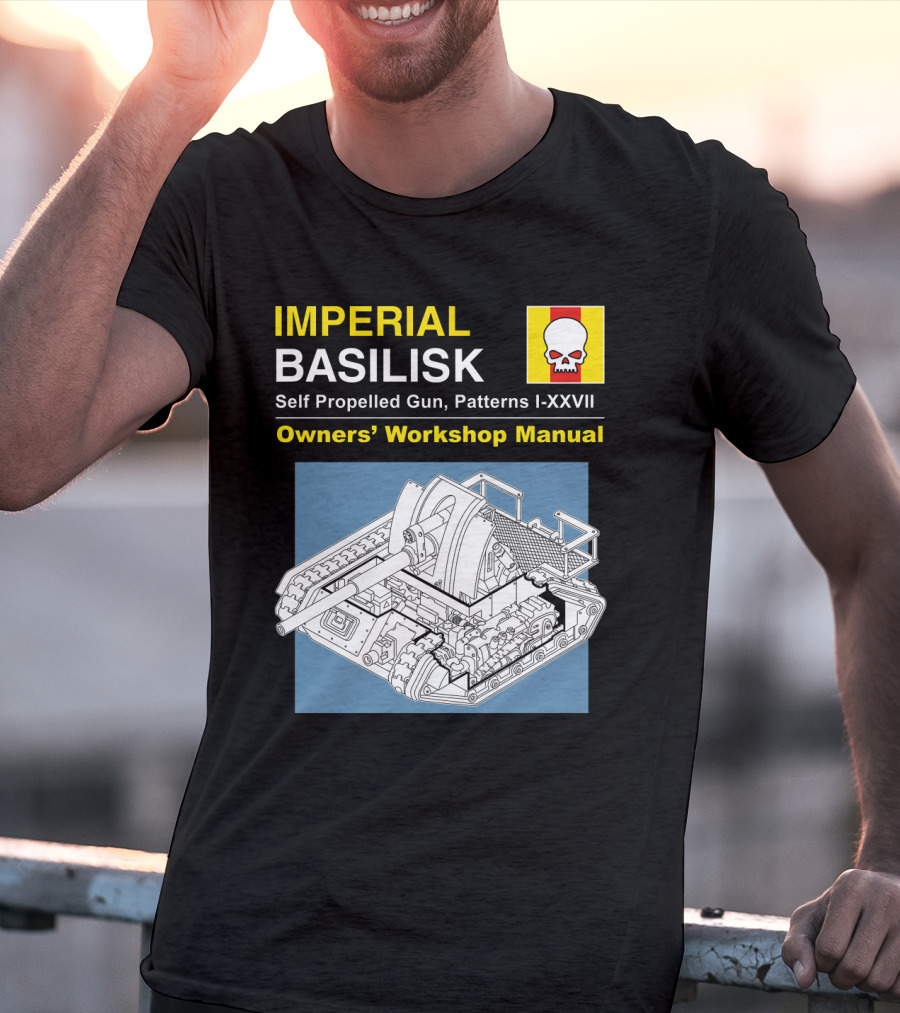 IMPERIAL BASILISK Self Propelled Gun Owners' Workshop Manual T-Shirt