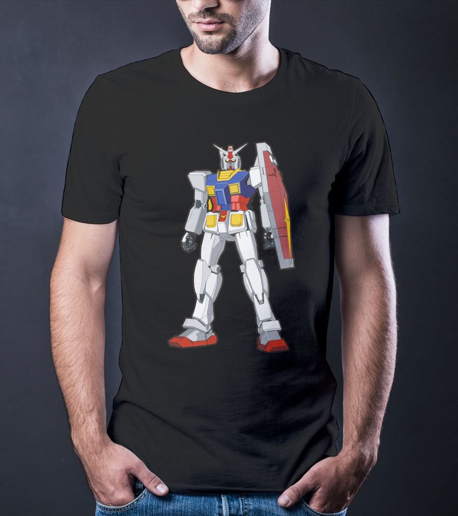 Gundam RX78 Mobile Suit Iconic Anime Robot T-Shirt