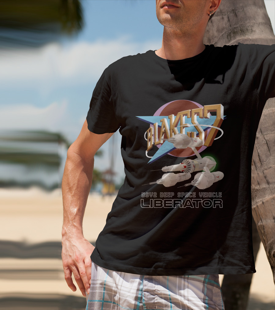 Blake's 7 DSV2 Deep Space Vehicle Liberator T-Shirt