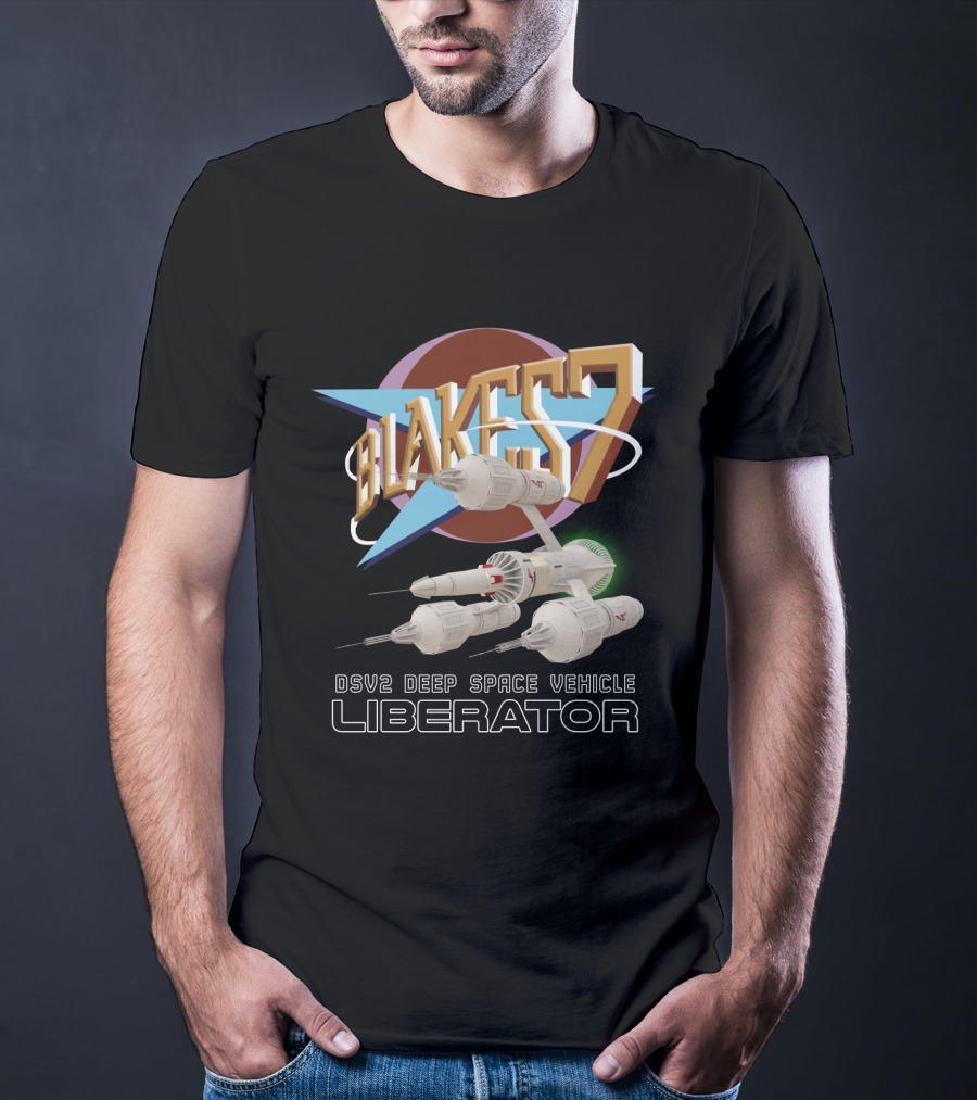 Blake's 7 DSV2 Deep Space Vehicle Liberator T-Shirt