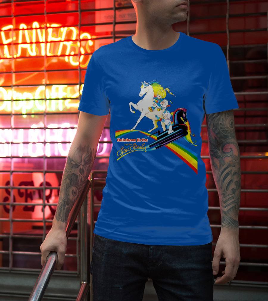 Rainbow Brite And The Star Stealer Rainbow Ride T-Shirt