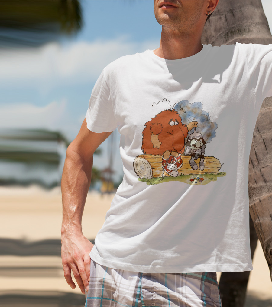 Rainbow Brite Murky Lurky And Cloudy Gloom On Log T-Shirt