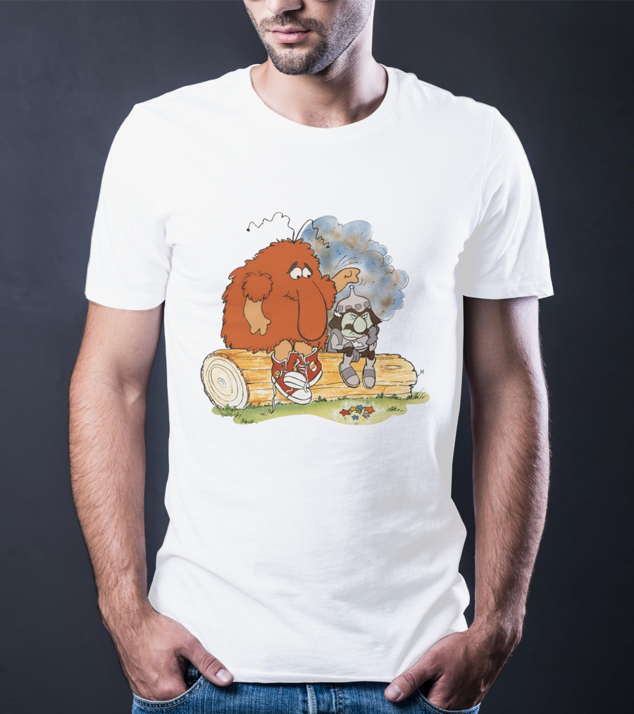Rainbow Brite Murky Lurky And Cloudy Gloom On Log T-Shirt