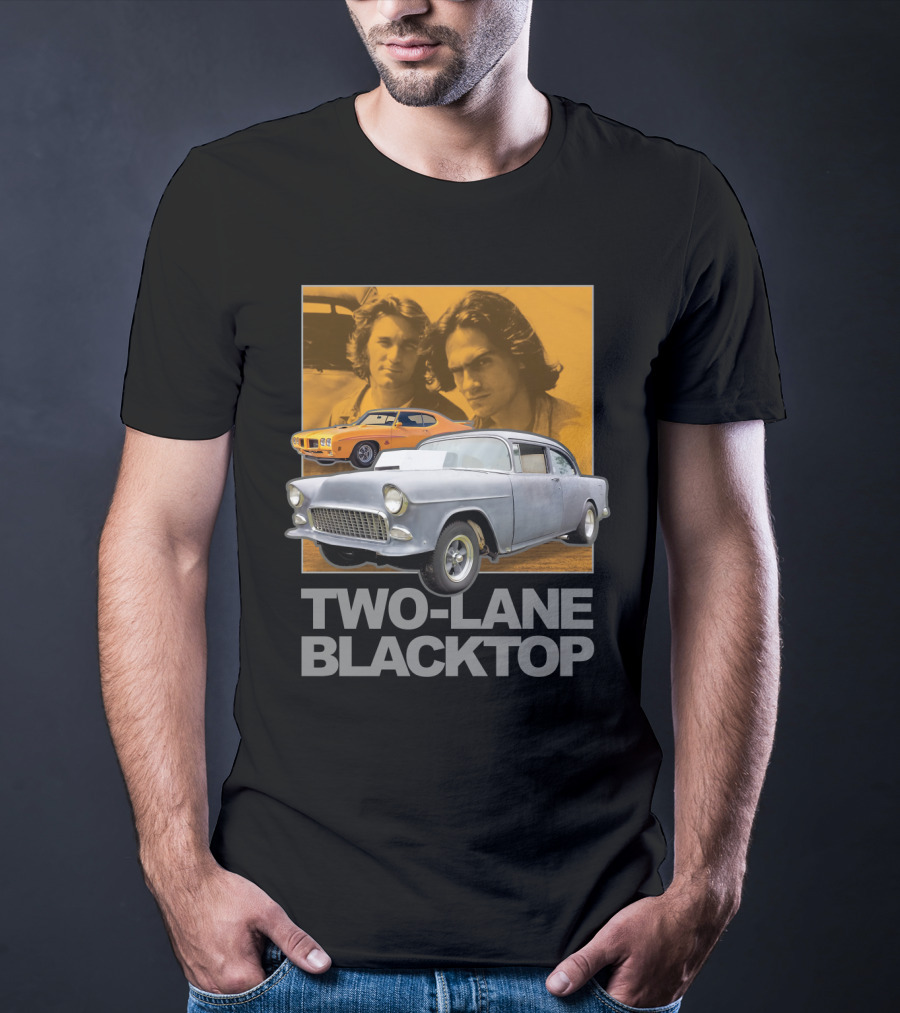Two-Lane Blacktop Classic Cars And Characters T-Shirt