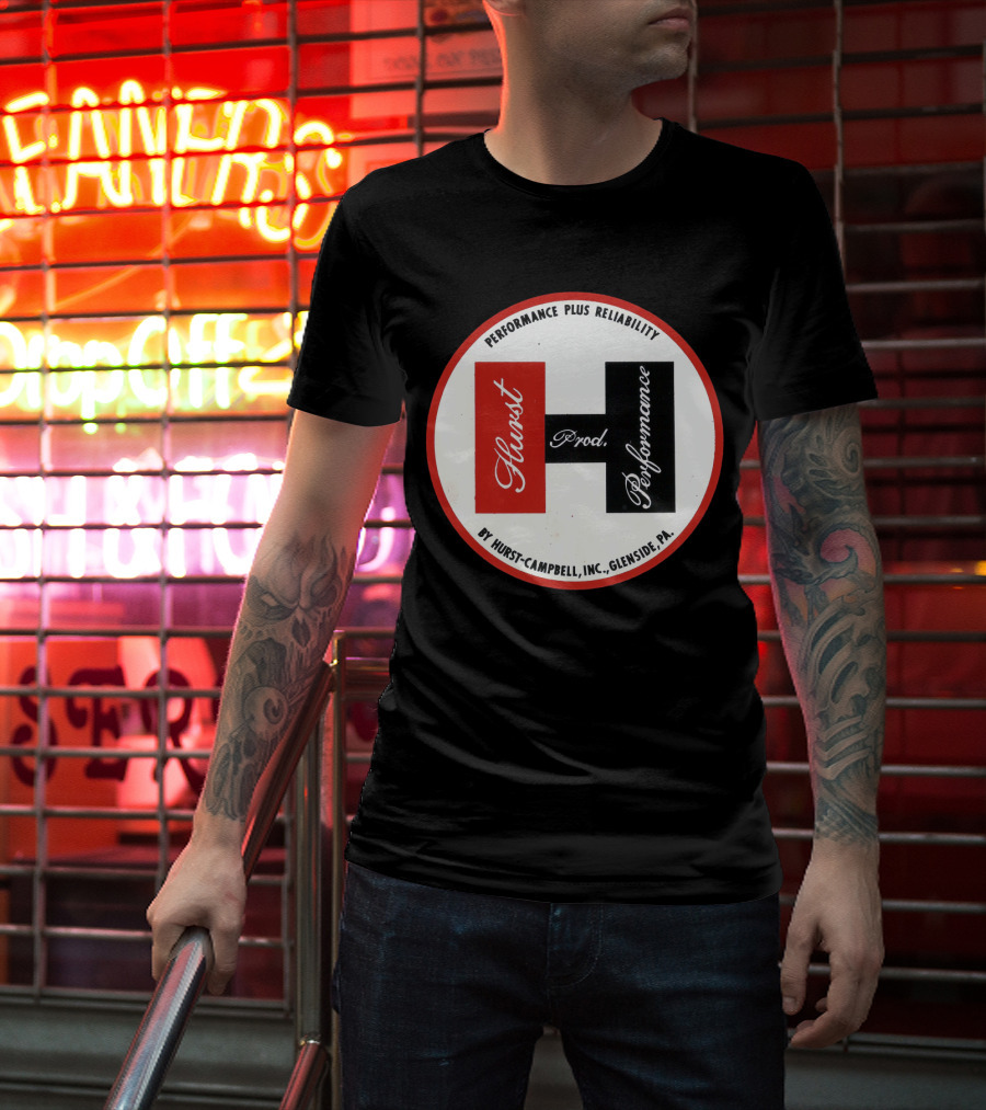 Hurst Performance Plus Reliability Hurst-Campbell Inc. Glenside PA T-Shirt
