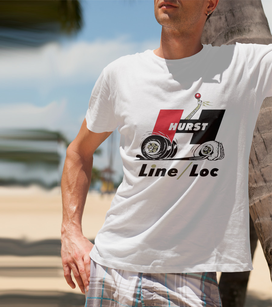Hurst Line Loc Racing Tire Burnout T-Shirt