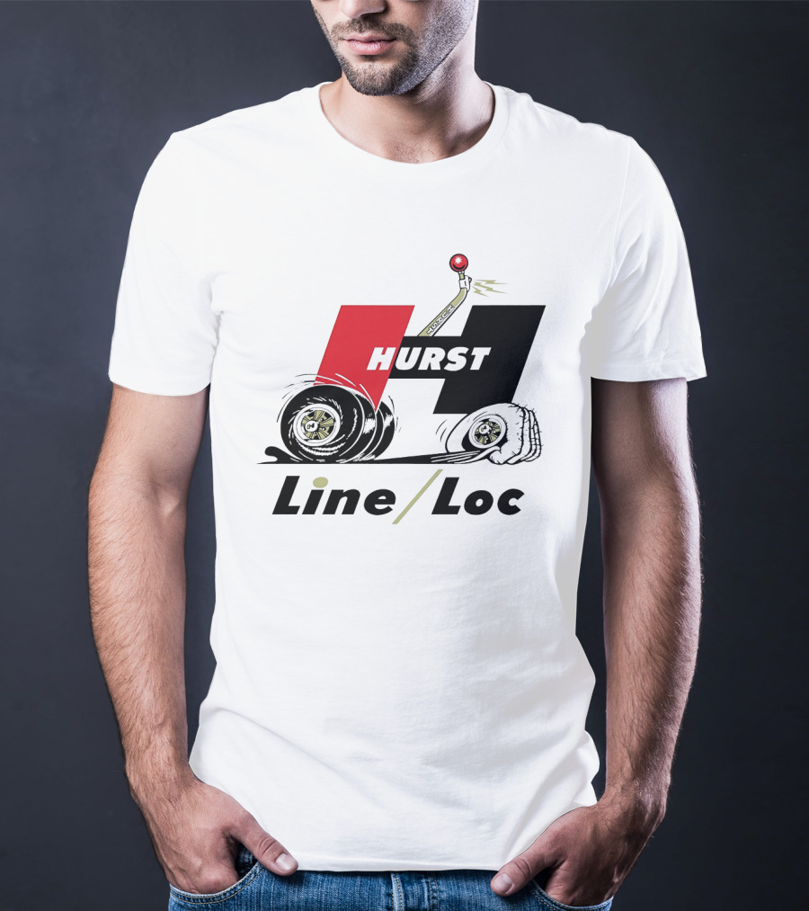 Hurst Line Loc Racing Tire Burnout T-Shirt
