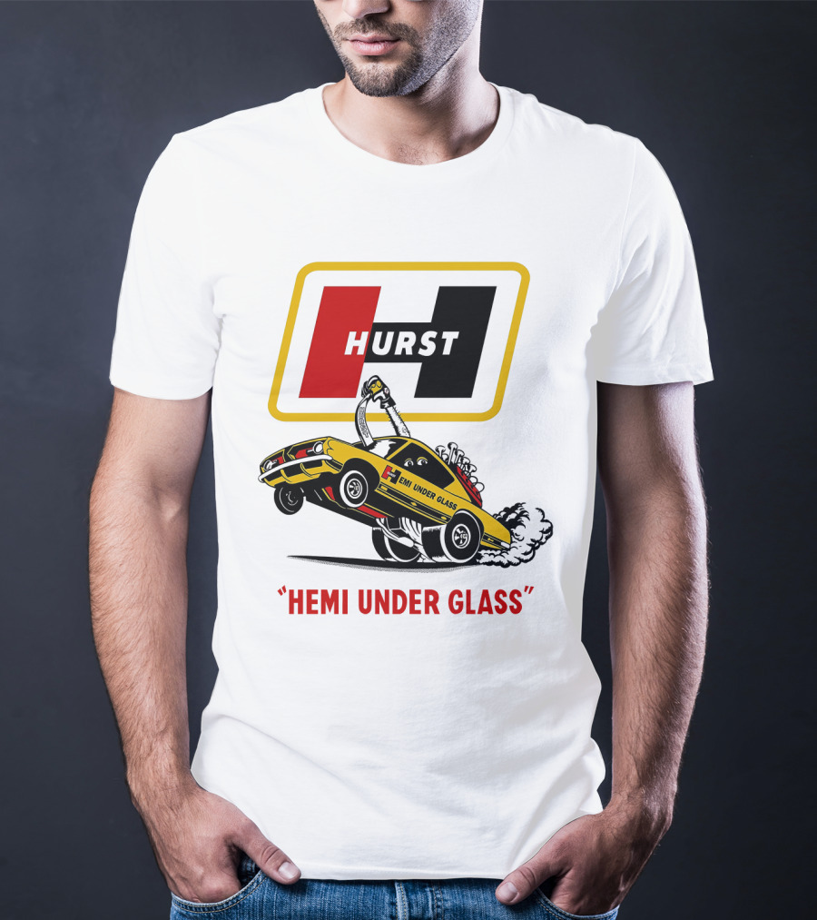 Hurst Hemi Under Glass Wheelstand T-Shirt
