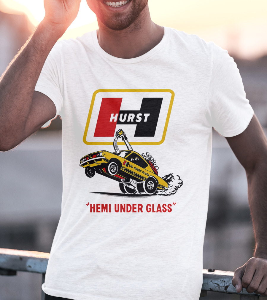 Hurst Hemi Under Glass Wheelstand T-Shirt