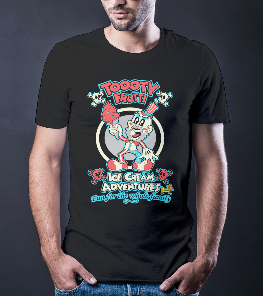 Toooty Fruity Ice Cream Adventures Fun For The Whole Family T-Shirt