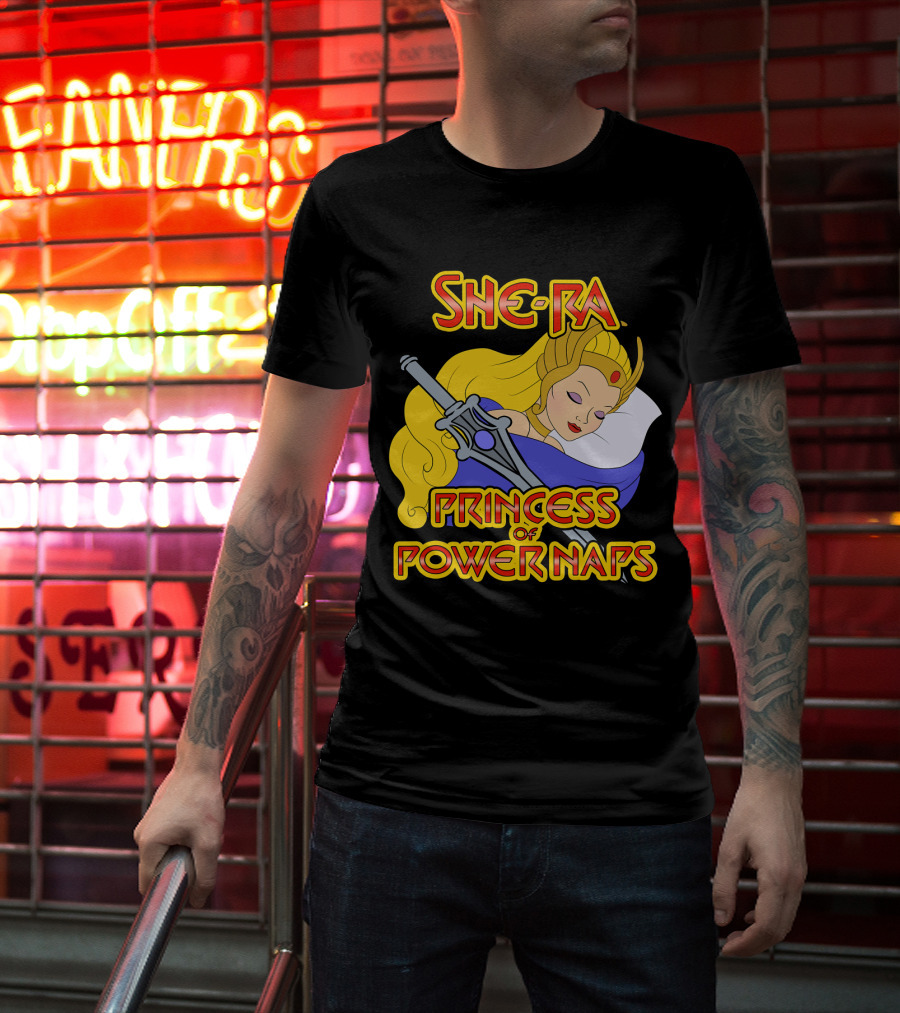 SHE-RA Princess Of Power Naps T-Shirt