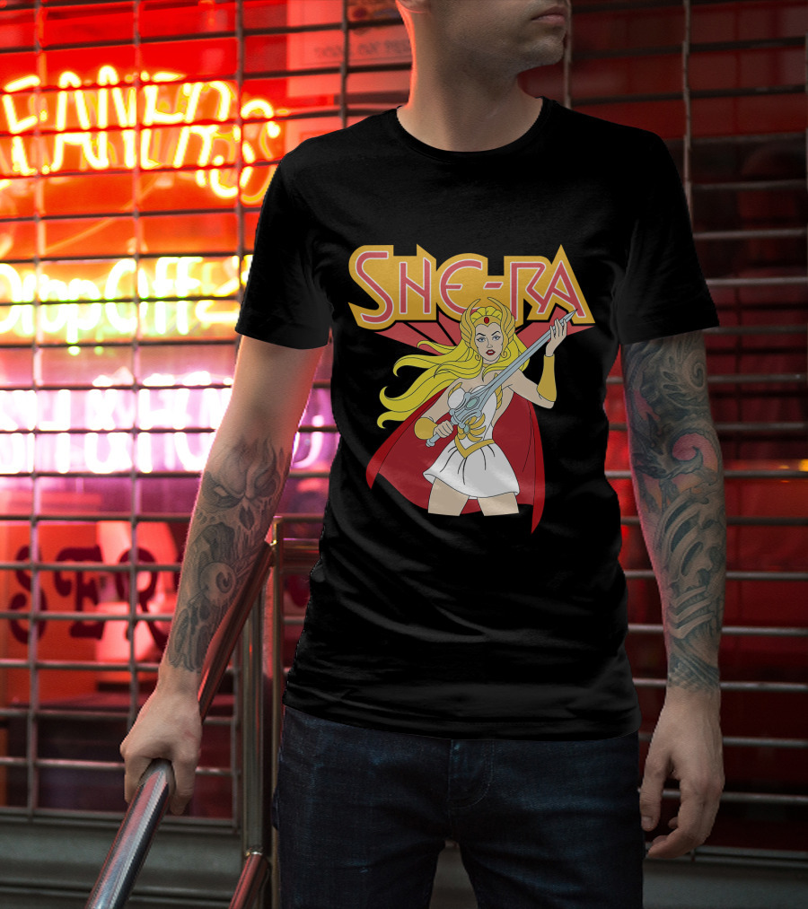 She Ra Princess Of Power Sword Heroine T-Shirt