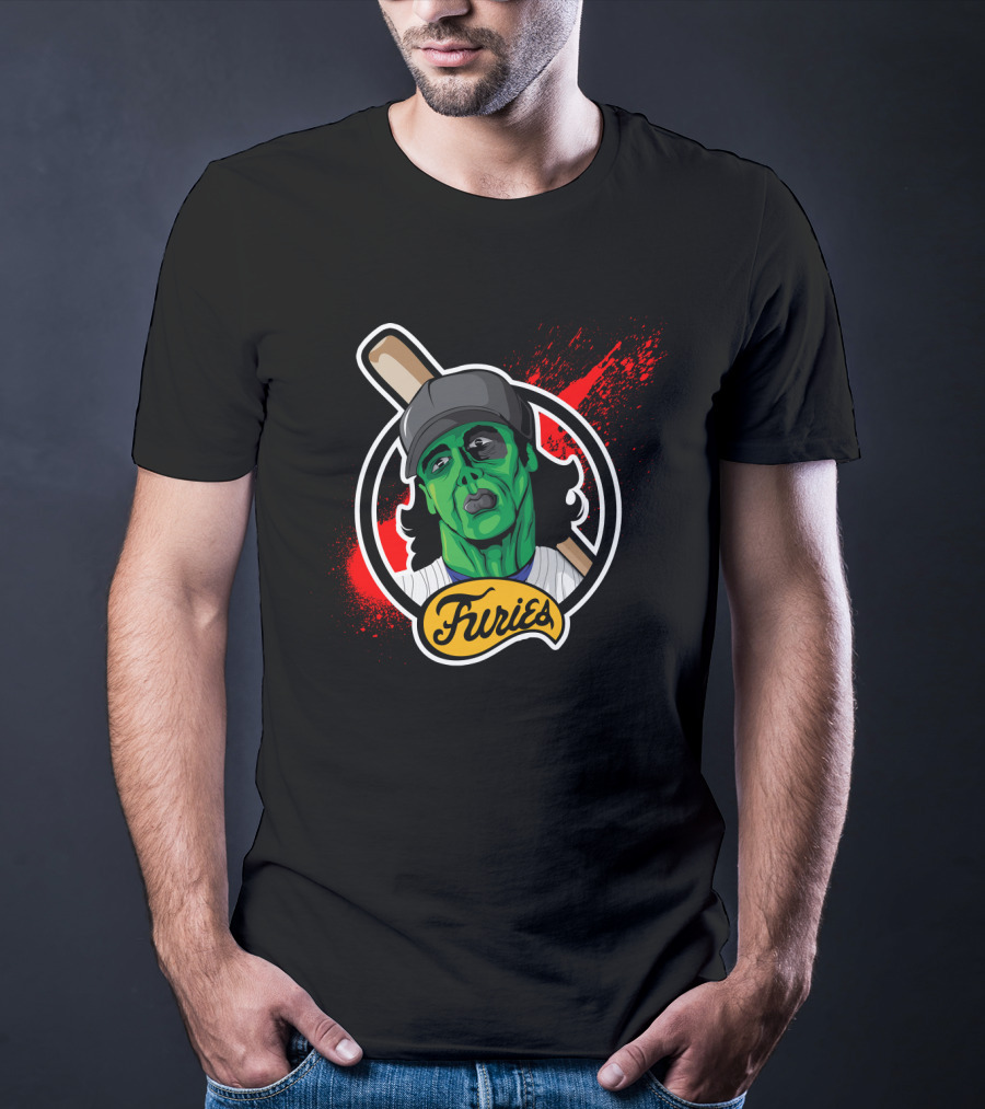 The Warriors Furries Baseball Zombie Mashup T-Shirt