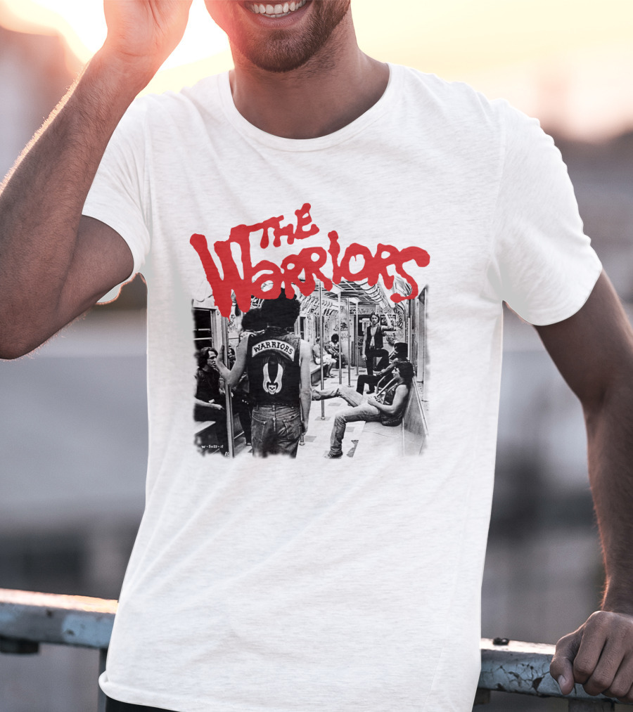 The Warriors Movie Subway Scene Iconic Street Gang Jacket T-Shirt