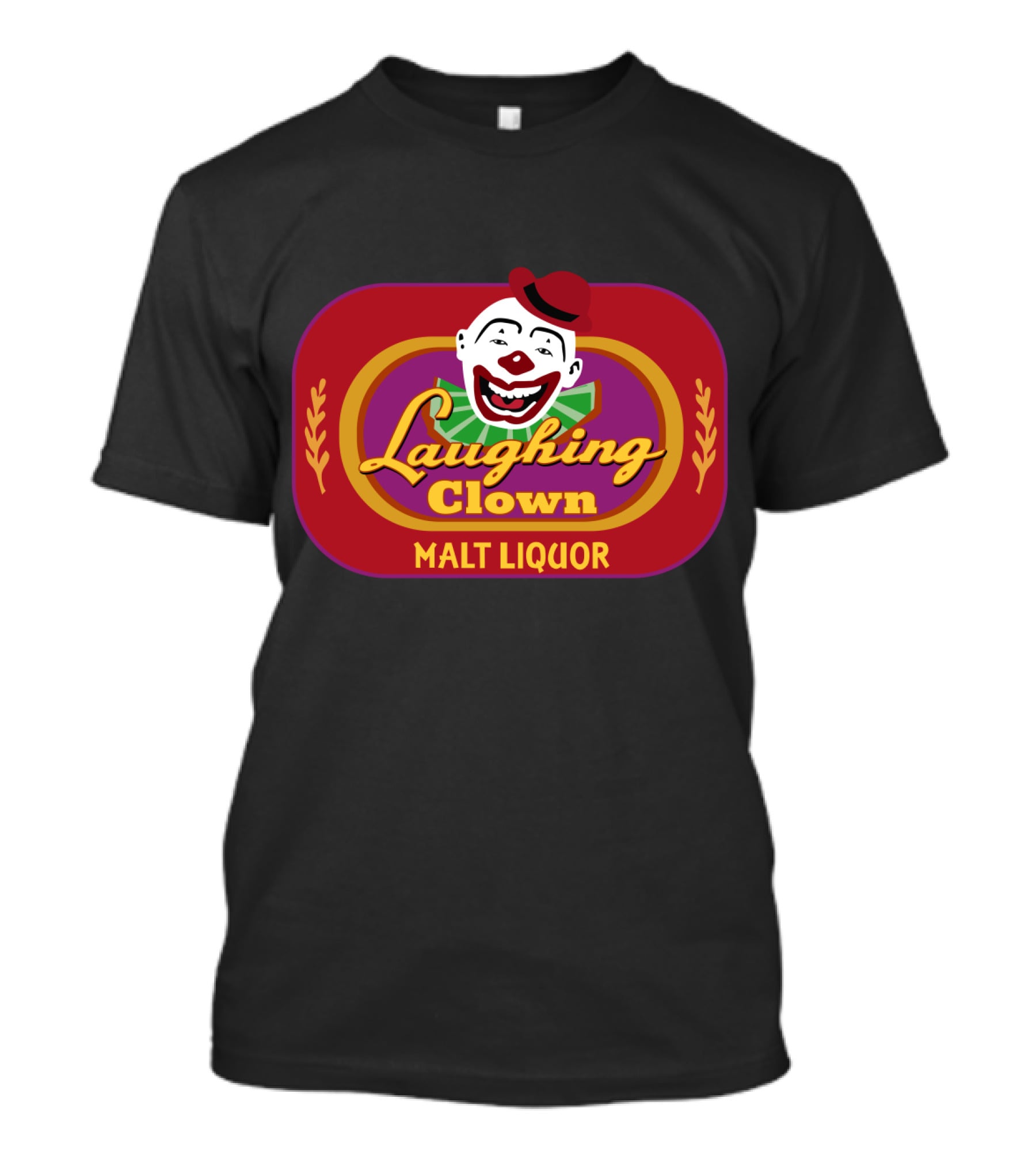 Talladega Nights Laughing Clown Malt Liquor T-Shirt